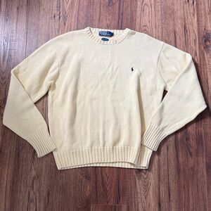 Polo by Ralph Lauren Men's Crewneck Sweater 100% Cotton
